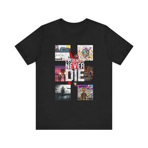 Juice WRLD Tribute T-Shirt: Legends Never Die Album Cover Tee